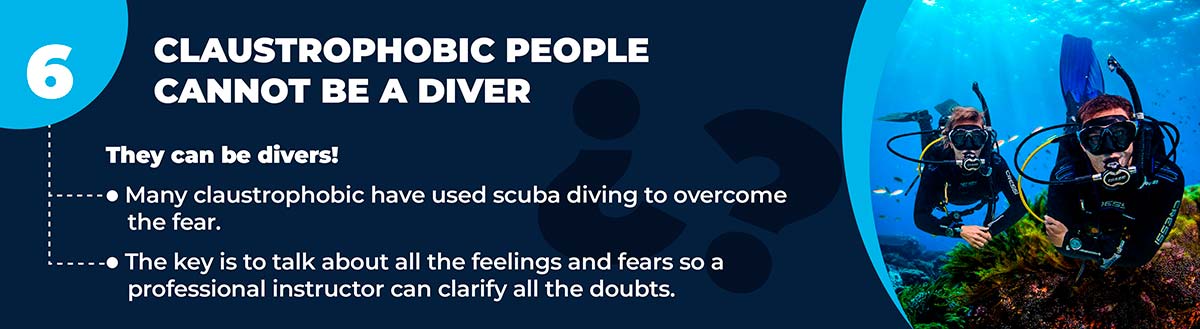 people cannot be a diver