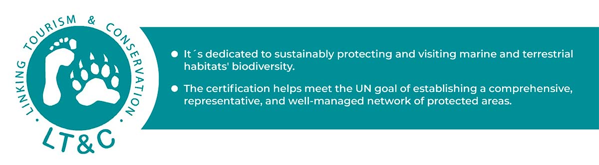 Linking tourism and conservation certification by Galagents