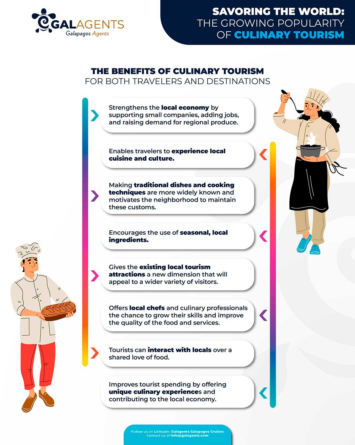 Benefits of culinary tourism