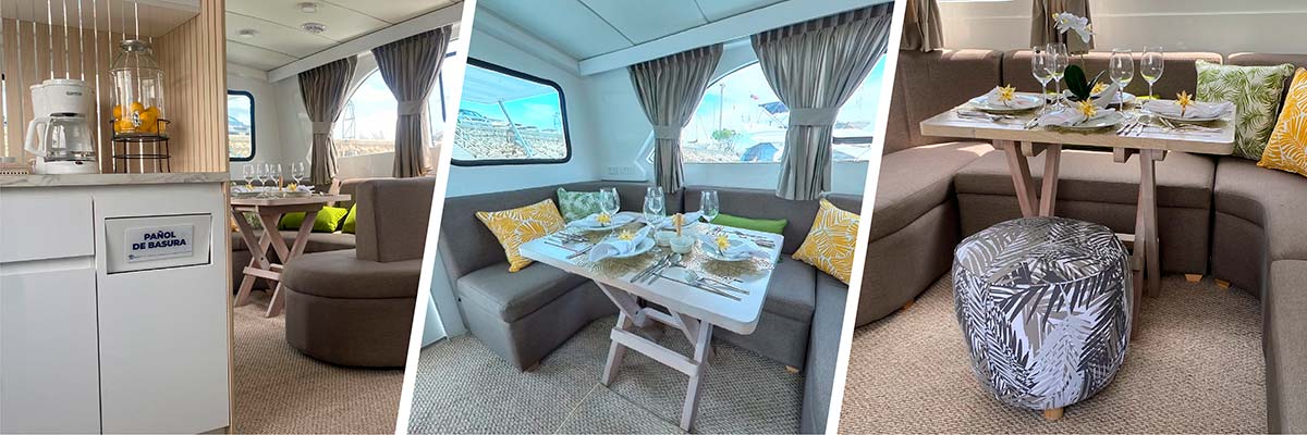 Galaxy Daily interior design by Galagents Galapagos cruises